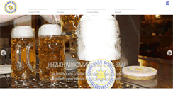 Desktop Screenshot of brauerei-scheubel.de